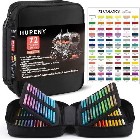 Professional Art Supplies for Artists, Vibrant Color Pencil Set In Zipper Case Paint Pens For Rocks, Professional Art Supplies, Acrylic Paint Markers, Colored Markers, Adults Coloring, Art Pens And Markers, Posca Marker, Colored Pencil Set, Acrylic Paint Pens