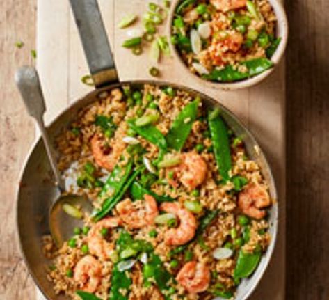 Are prawns good for you? Fried Rice With Prawns Recipe, Fried Rice With Prawns, Prawn Rice Recipes, Harissa Prawns, Prawn Fried Rice, Prawns Fry, Prawns Recipe, 2023 Food, Kecap Manis