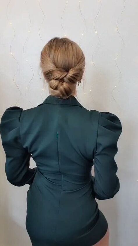 I’m so excited to show you guys this super easy and elegant updo. This is a great look for parties and special events. Party Bun Hairstyles, Easy Bun Tutorial, Poppy Hairstyles, Simple Updo Tutorial, Easy Updos For Long Hair, Gorgeous Braids, Elegant Bun, Easy Bun Hairstyles, Hair Bun Tutorial