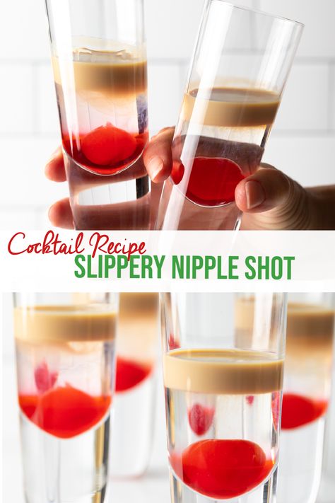 Layered Shots, Shooter Recipes, Cocktail Party Food, A Spicy Perspective, Shots Alcohol, Boozy Desserts, Shots Ideas, Themed Drinks, Festive Cocktails