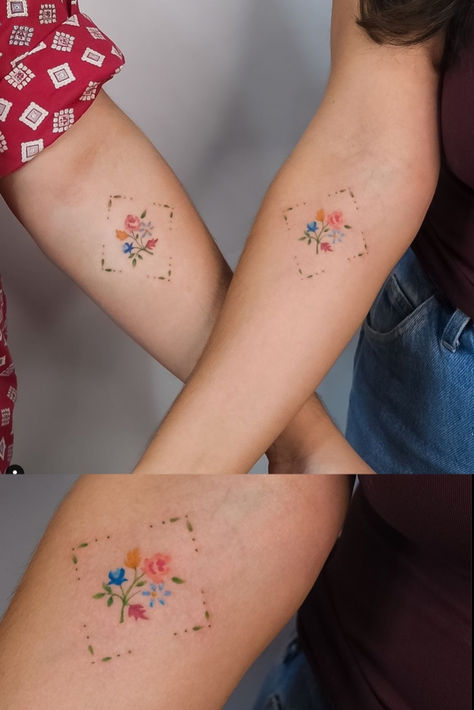 Four Sister Tattoos, 4 Sister Tattoos, Twinning Tattoos, Tattoos For 4 Sisters, Sister Tattoos For 4 Sisters, Sister Tattoos For 4, Three Sister Tattoos, Twin Tattoos, 4 Sisters