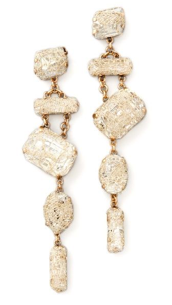 Erickson Beamon Smoke & Mirrors Earrings Erickson Beamon, Glitz And Glam, Pretty Jewellery, Jewelry Inspiration, Beaded Earrings, Bridal Jewelry, My Jewellery, Beautiful Jewelry, Wedding Jewelry