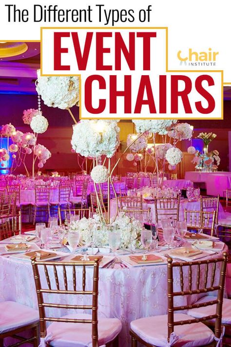 Event Chairs Types, Outdoor Chairs Design, Event Chairs, Types Of Chairs, Banquet Chairs, Best Chairs, Back Health, Dinner Chair, Party Chairs