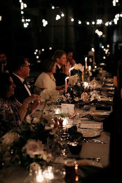 Intimate Candlelit Wedding Reception, Intimate Night Wedding, Dreamy Intimate Wedding, Candlelit Rehearsal Dinner, Classic Intimate Wedding, Wedding Event Photography, Intimate Dinner Reception, Candlelit Dinner Wedding, Candle Wedding Entrance