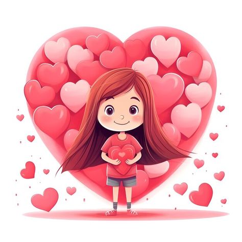 Photo cute heart digital art design in v... | Premium Photo #Freepik #photo Heart Digital Art, Valentines Wallpapers, Valentines Designs, Nail Art Red, Background Love, Frame Wallpaper, I Carry Your Heart, Background Frame, Photo Cute