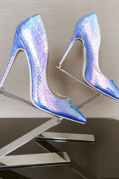 b5a1fc2085986034e448d2ccc5bb9703desc52811172ri Mermaid Heels, Mermaid Shoes, Snake Print Shoes, Boho Festival Fashion, Shoes High Heels, Super High Heels, Stiletto Shoes, Drag Queens, Unique Shoes