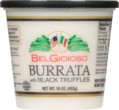 Black Truffle Burrata Recipes, Truffle Burrata, Black Truffle Recipe, Gemelli Pasta, Burrata Recipe, Italian Cheese, Black Truffle, Honest Tea, Slice Of Bread