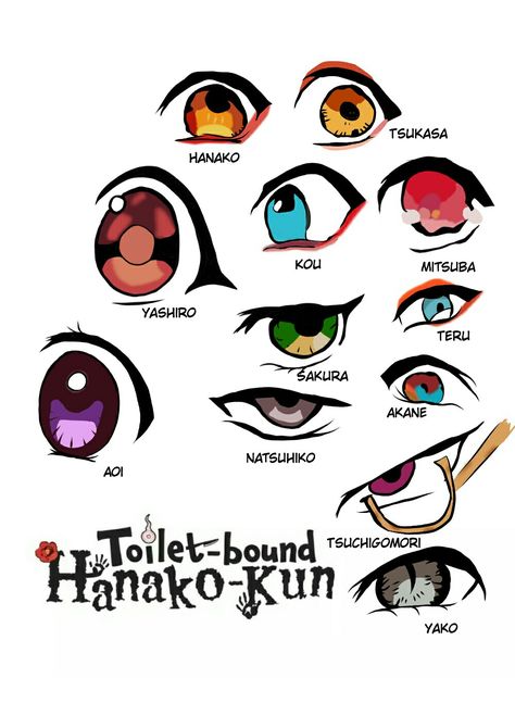 Eyes on characters jibaku Shounen Hanako-kun How To Draw Eyes, Draw Eyes, 캐릭터 드로잉, Anime Eye Drawing, Jibaku Shounen Hanako-kun, Hanako Kun, Anime Drawings Tutorials, Anime Eyes, Anime Poses Reference