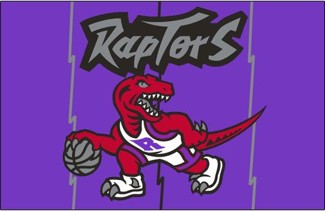 Toronto Raptors Jersey Logo 1996-1999 Raptors Logo, Sports Logos, Jersey Logo, Toronto Raptors, Sports Logo, Toronto, Nba, Basketball, Sports