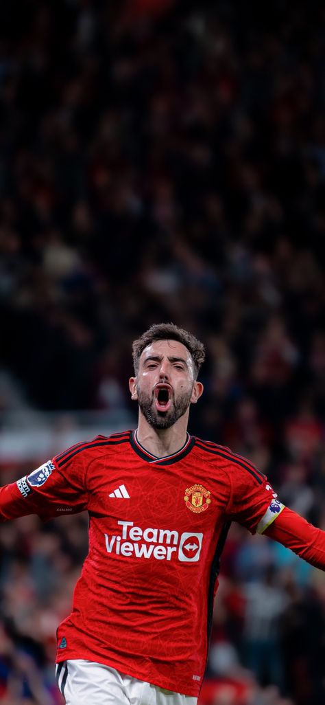 Manchester United Art, Soccer Wallpapers, Manchester United Team, Bruno Fernandes, Manchester United Wallpaper, Manchester United Fans, Football Wallpaper, Roronoa Zoro, Man United