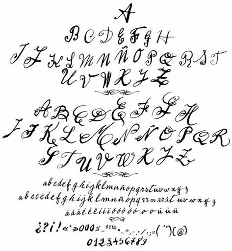 phaidon.com Throughout his career, Andy Warhol collaborated with his mother, Julia Warhola (1892-1972). She enjoyed drawing angels and c... Hand Written Fonts, Tattoo Font Styles, Alfabet Font, Handwritten Type, Typography Served, Calligraphy Drawing, Typography Love, Sign Painting, Design Layouts