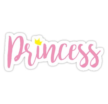 Princess Sticker, Snapchat Stickers, Macbook Stickers, Tumblr Stickers, Scrapbook Stickers Printable, Hydroflask Stickers, Flower Doodles, Stickers For Sale, Bullet Journal Ideas Pages