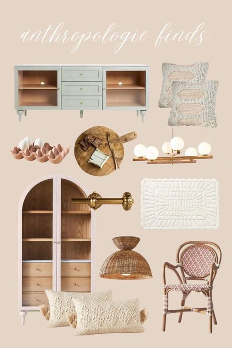 Anthropologie Home Decor Inspiration, Anthropologie Interior, Anthro Home, Anthropologie Living Room, Anthropology Home, Open Concept Kitchen Living Room Layout, Anthropologie Furniture, Anthropologie Decor, Cottage Core Home