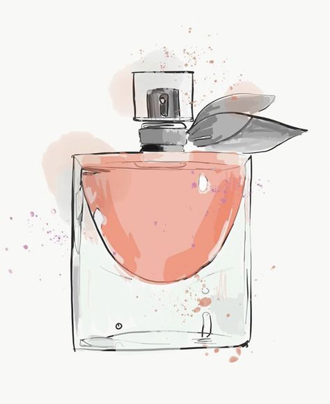 Perfume Artwork, Aesthetic Fragrance, Kate Spade Perfume, Juicy Couture Perfume, Perfume Aesthetic, Perfume Logo, Free Hand Designs, Pop Jewelry, Perfume Art