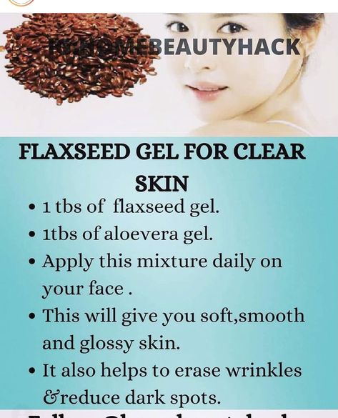 Flax Seed Gel For Face, Flax Seed Gel, Hygiene Hacks, Clear Skin Face Mask, Clear Skin Routine, Skin Tightening Face, Skin Face Mask, Natural Skin Care Remedies, Natural Face Skin Care