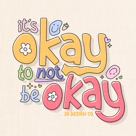 doodle, cute illustration, positive quotes Creative Quotes Design Ideas, Cute Doodles With Quotes, Doodle Word Art, Cute Motivational Quotes Doodles, Qoutes About Positive Life, Retro Quotes Aesthetic, Cute Motivational Doodles, Cute Affirmations, Positive Doodles