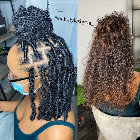 Short Distressed Locs, Messy Locs, Distressed Locs, Butterfly Locs, Big Box Braids Hairstyles, Natural Braids, Faux Locs Hairstyles, African Hair Braiding Styles, Hair Braiding