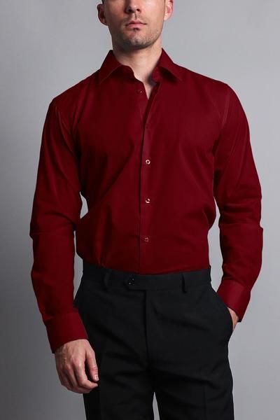 Red Shirt Formal Outfit Men, Red Shirt Black Blazer Outfit Men, Red Dress Shirt Black Pants Men, Red Shirt And Black Pants Outfit, Red Dress Shirt Men Outfits, Red Button Up Shirt Outfit Men, Red Button Up Shirt Men, Red Dress Shirt Men, Red Button Up Shirt Outfit