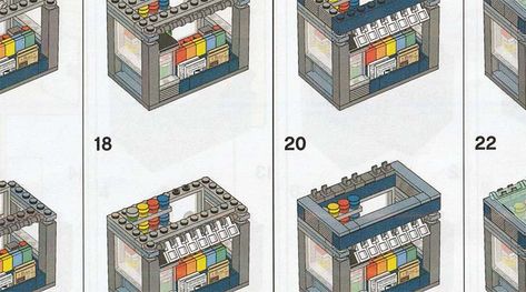 Fans can build their own copy of the LEGO Store make-and-take Newsstand that complements 10270 Bookshop. Yesterday, select LEGO Stores News Stand, Lego Store, Toy Plane, Lego Mocs, Lego News, European Architecture, Lego Creator, Design Master, Lego Building