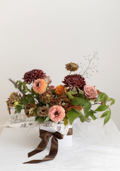 Burgundy center piece Fall flowers Fall center piece Small Fall Flower Arrangements, Fall Centers, Fall Flower Arrangements, Fall Flower, Fall Centerpiece, Flower Farm, Fall Flowers, Flower Arrangements, Flowers