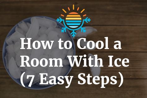 Diy Air Conditioner With Fan Ice, Diy Cooling Fan, How To Cool Down A Room, How To Cool Down A Room With No Ac, Diy Air Conditioner, Bucket Cooler, Room Cooler, Ice Bag, Dry Ice