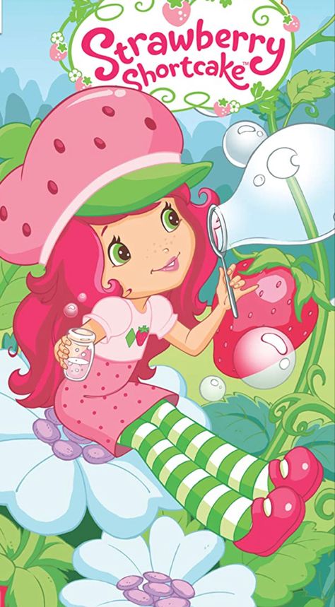 Strawberry Shortcake Show, Strawberry Shortcake Poster, Cartoons 2000s, Strawberry Shortcake Logo, Strawberry Shortcake 2003, Strawberry Shortcake Wallpaper, Strawberry Shortcake Cartoon, Old Cartoon Shows, Fluffy Biscuits