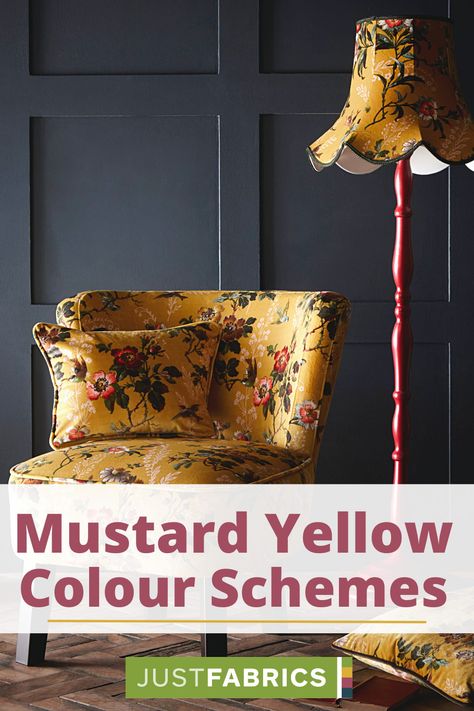 Mustard Decor, Yellow Room Decor, Brown Lounge, Mustard Yellow Walls, Yellow Colour Scheme, Yellow Room, Golden Yellow Color, Lush Decor, Yellow Interior