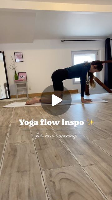 a little heart opening yoga flow for the heart chakra 💖

I obviously sped this up but take it at your pace and modify as needed. If you try it, let me know! ☺️ Chakra Flow, Heart Opening, February 13, The Heart Chakra, Yoga Flow, Heart Chakra, You Tried, Try It, Fitness Tips