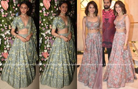 Gopi Vaid, Rakul Preet Singh, Diwali Party, Rakul Preet, Photo Credit, Diwali, Mumbai, Lehenga, High Heel