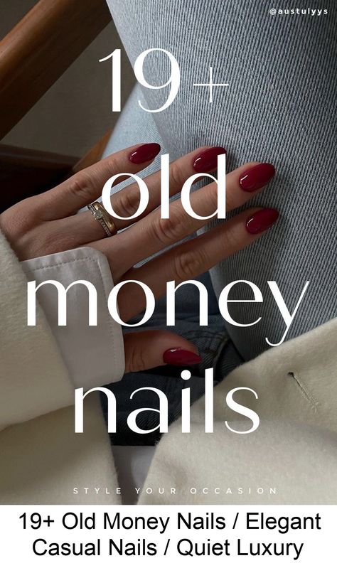 Looking for old money nails to elevate your look? You'll love this list of old money aesthetic nails that have the perfect quiet luxury vibe! Old Money Nails, Money Nails, Nails Elegant, Nail Techniques, Nude Nail Designs, Spring Nail Designs, Aesthetic Nails, Gel Nails Diy, Spring Nail Colors