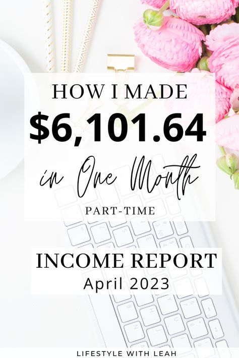 Yes, I made over $6,000 in April 2023 part time and you can too! From building a loyal audience to leveraging partnerships and digital products, learn how to unlock your earning potential. Pin it now and start turning your online presence into a thriving income stream! Income Report, Blog Income Report, Blog Income, Sponsored Posts, Social Media Jobs, Income Streams, Creating A Blog, Start Up Business, Blogging For Beginners