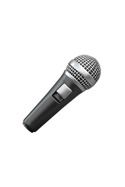 Microphone Icon Aesthetic, Cylindrical Objects, Microphone Aesthetic, Microphone Emoji, Iphone Microphone, Microphone Png, Yellow Microphone, Music Emoji, Microphone Images