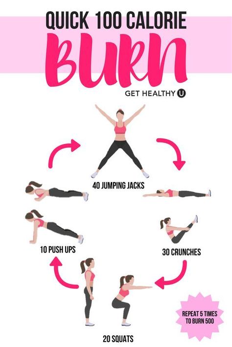 Click here to try out our QUICK 100-calorie burning work out! We all struggle to find time for exercise from time to time, but not anymore!Click h 100 Calorie Workout, Burn 100 Calories, Burner Workout, Free Workout Plans, Calorie Workout, 500 Calorie, Power Workout, Exercise Daily, Calorie Count