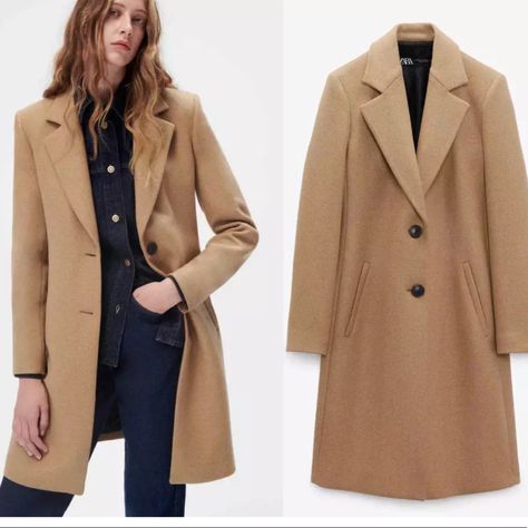 Camel coat outfit