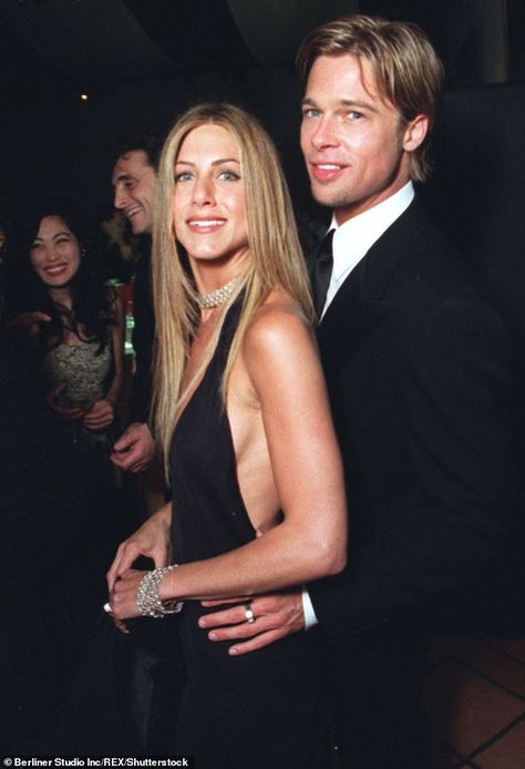 Brad Pitt and Jennifer Aniston set to REUNITE onscreen for the first time since 2001 as he joins all-star live table read of Fast Times At Ridgemont High Brad Pitt And Jennifer Aniston, Jennifer Aniston Movies, Brad And Jennifer, Brad Pitt Jennifer Aniston, Brad Pitt And Jennifer, Brad And Jen, Jeniffer Aniston, Jennifer Aniston Hair, Jennifer Aniston Style