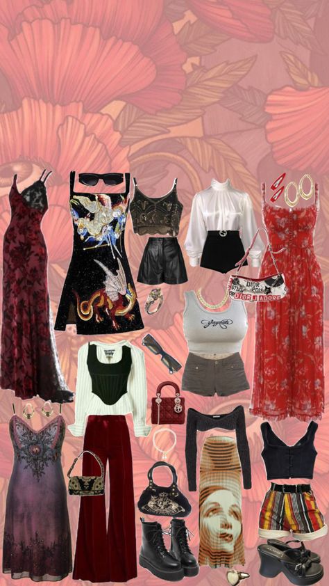 Mars Lookbook #lookbookoutfits #lookbook #asethetic #outfits #vibes #astrology #scorpio #aries Astrology Inspired Outfits, Scorpio Zodiac Outfits, Aries Outfits Ideas, Aries Clothes Aesthetic, Aries Mars Aesthetic, Aries Birthday Outfit, Aries Fashion Style, Scorpio Venus Aesthetic Clothes, Scorpio Mars Aesthetic