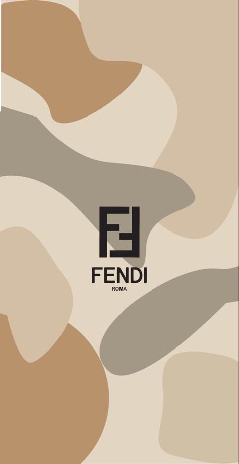 Fendi Wallpapers, Boho Hippie Aesthetic Wallpaper, Fendi Aesthetic, Dior Wallpaper, Monogram Wallpaper, Chanel Wallpapers, Sublimation Ideas Projects Inspiration, Color Design Inspiration, Fashion Poster Design