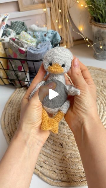 13K views · 1.1K likes | Maria Ermolova on Instagram: "I’m cooped up in my city apartment dealing with allergies while everyone else savors this lovely spring😭
So what to do?😄 I decided to craft this cutie using my duckling pattern🐥So, let’s say it’s my healing ritual ❤️‍🩹(+Netflix😂)

If you haven’t snagged my free baby duck pattern yet, just comment “DUCK” and I’ll send you the link to download it💫
Yarn by @dropsdesign Drops Alpaca

#knit #knitting #knitknitknit #knitted #knitteddolls #knittedtoy #knittedtoys #knittersgonnaknit #dropsfan #knitting_is_love" Knitted Duckling Pattern, Knit Duck Pattern, Knit Duck, Duck Pattern, Baby Duck, Knitting Toys, Baby Ducks, City Apartment, Knitted Dolls