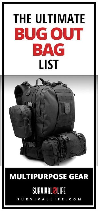 Bug Out Bag List, Best Bug Out Bag, Survival Backpack, Emergency Survival Kit, Survival Items, Survival Equipment, Urban Survival, Survival Techniques, Prepper Survival