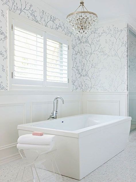 White quartz bathroom