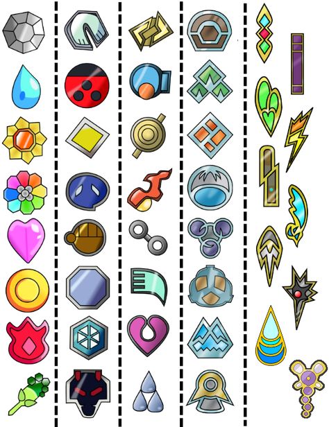 Can you name the Pokémon gym badges pictured below? Pokemon Badges Diy, Pokemon Scrapbook, Evoluzioni Eevee, Pokemon Gym Badges, Pokemon Quiz, Pokemon Badges, Kartu Pokemon, Gym Badges, Pokémon Party