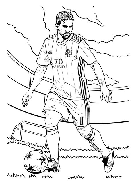 Pop Art Coloring Book Messi Coloring Pages, Football Coloring, Messi Pictures, Coloring Pages For Teenagers, Football Coloring Pages, Monster Truck Coloring Pages, Flag Coloring Pages, Heart Coloring Pages, Truck Coloring Pages