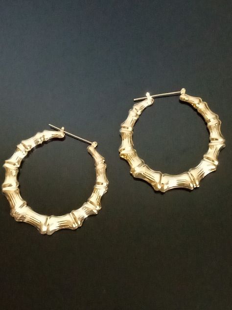 #BAMBOOHOOPS #BADDIEEARRINGS #EARRINGS #BADDIES #HOOPEARRINGS Bamboo Earring, Bamboo Earrings, Dream Job, Piercings, Hoop Earrings, Quick Saves