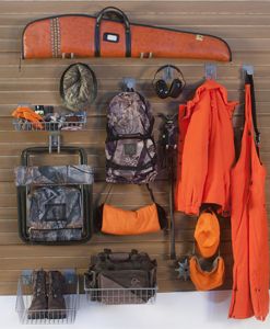 Hunting Gear Organization, Hunting Storage, Fitness Storage, Decorating Your Rv, Gear Room, Hunting Room, Garage Organization Diy, Gear Organizer, Garage Storage Organization