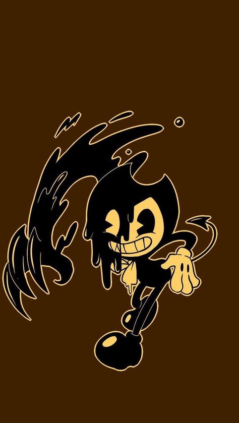 Bendy And The Ink Machine Wallpaper, Bendy Ink Demon, Bendy Drawing, Easy Graffiti Drawings, Ink Demon, Justin Bieber Posters, House Cartoon, 2160x3840 Wallpaper, Felix The Cats