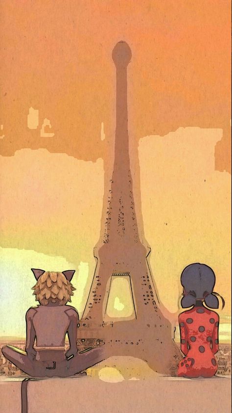 Miraculous Painting, Eiffel Tower Painting, Diy Room, Cat Noir, Lady Bug, Lucky Charm, My Melody, Miraculous Ladybug, Room Diy