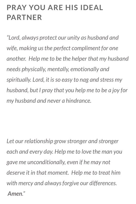 Pray For Your Partner Quotes, Prayer For My Partner, Godly Partner Quotes, Praying For My Partner, Pray For Relationship Couple, Prayers For Couples To Pray Together, The Good Wife's Guide, Future Husband Prayer, Godly Relationship Advice