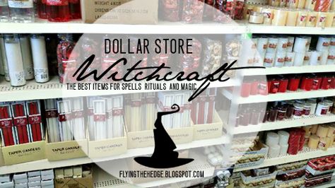 Dollar Store Witchcraft: The Best Items for Spells, Rituals, and Magic Dollar Store Witchcraft, Supernatural Gifts, Witches Broom, Scrying Mirror, Witchy Tips, Broom Closet, Which Witch, Spirit Communication, Folk Magic