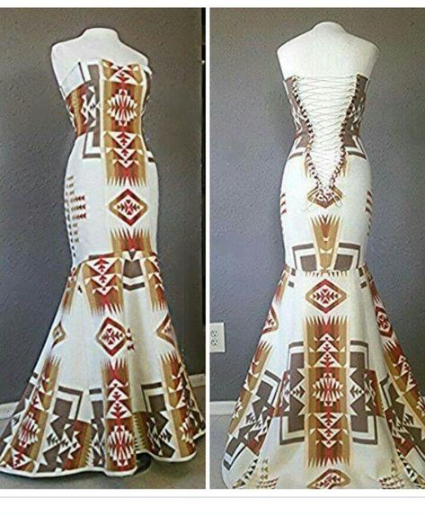 Creenative is with Villa PatricioEmelly. This beautiful gorgeous dress was beautifully made by our very own Dine’ designer Felix Earle and is one of his Earle Couture collection. Native American Wedding Dress. https://www.facebook.com/creenativeheart/photos/a.662122850581838/2200692920058149/?type=3&theater Pendleton Wedding, Native American Wedding Dress, Native American Inspired Fashion, American Wedding Dress, Navajo Wedding, Native American Wedding, Native American Dress, Wedding Dresses Indian, Native Dress