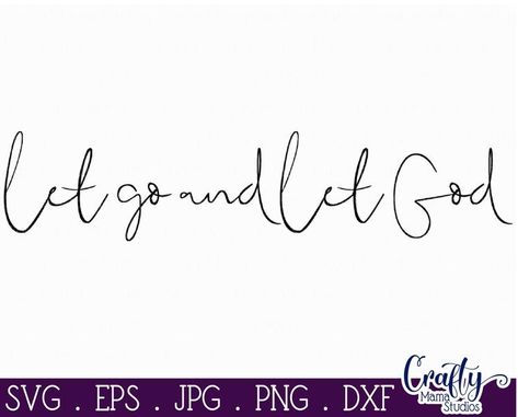 Let Go Let God Tattoo Ideas, Let God Tattoo, Bible Doodles, God Tattoo, Infinity Tattoo Designs, Verse Tattoos, God Tattoos, Small Pretty Tattoos, Let Go And Let God